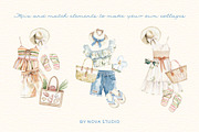 Summer Vibes – Watercolor Clipart, an Object Graphic by Nova Studio (Thumbnail 3 of 7)