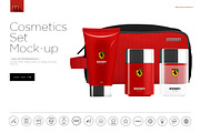 Cosmetics Set Mock-up, a Product Mockup by Mocca Mockups Store (Thumbnail 1 of 4)