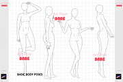 Anime Girl Maker Procreate Character, a Brush Add-On by ArtPrintBabe (Thumbnail 3 of 10)