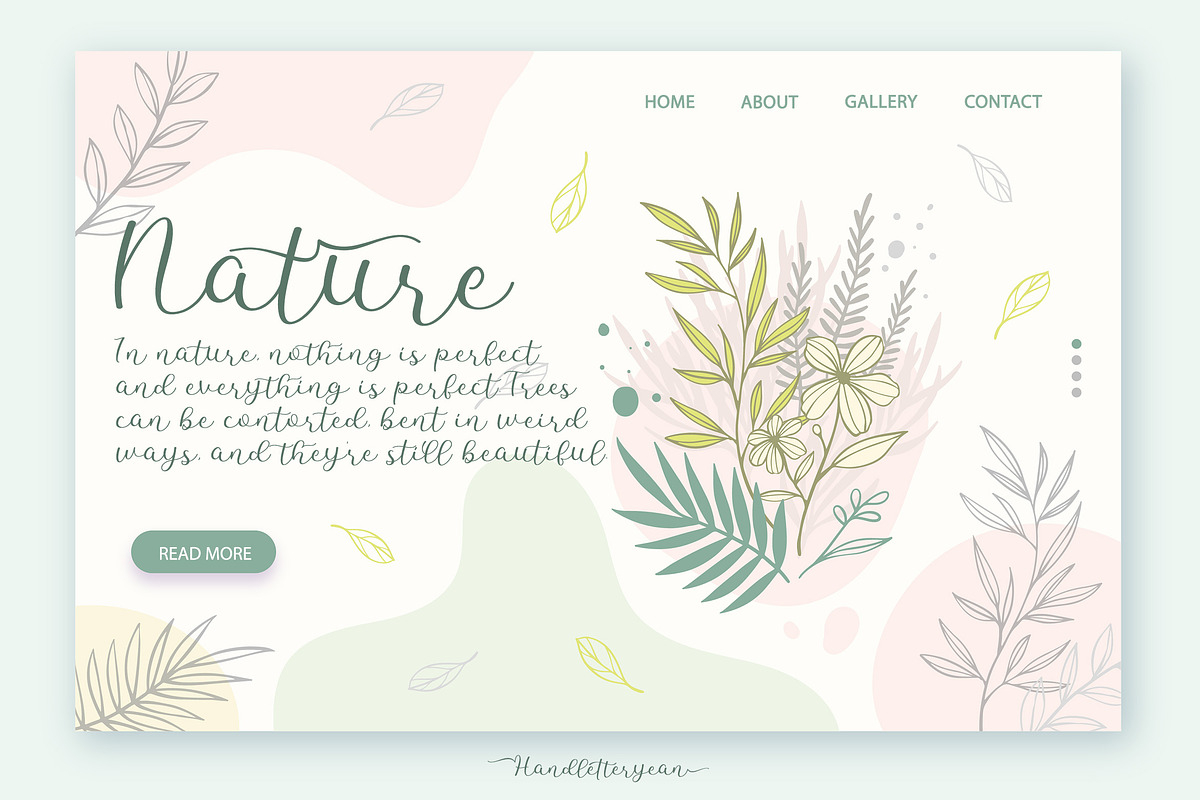 Meytha, a Font by HandletterYean (Photo 10 of 13)