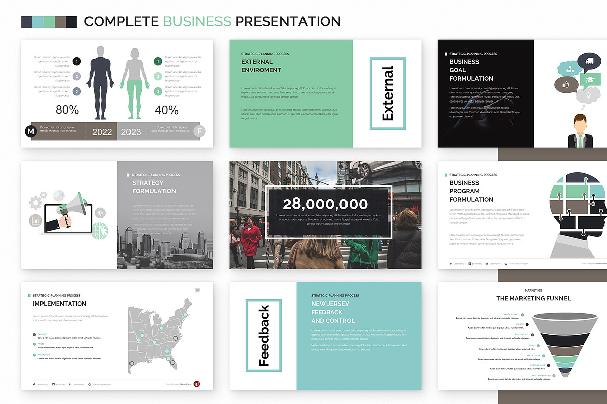 Complete Business Powerpoint Templat, a Presentation Template by Zacomic Studios (Photo 25 of 32)