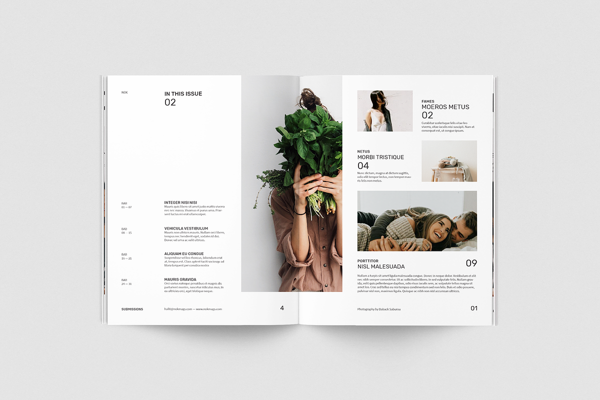 Nok Magazine, a Magazine Template by silukEight (Photo 3 of 16)