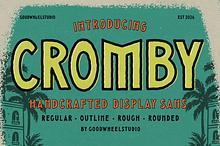 Cromby | Handwriten Typeface