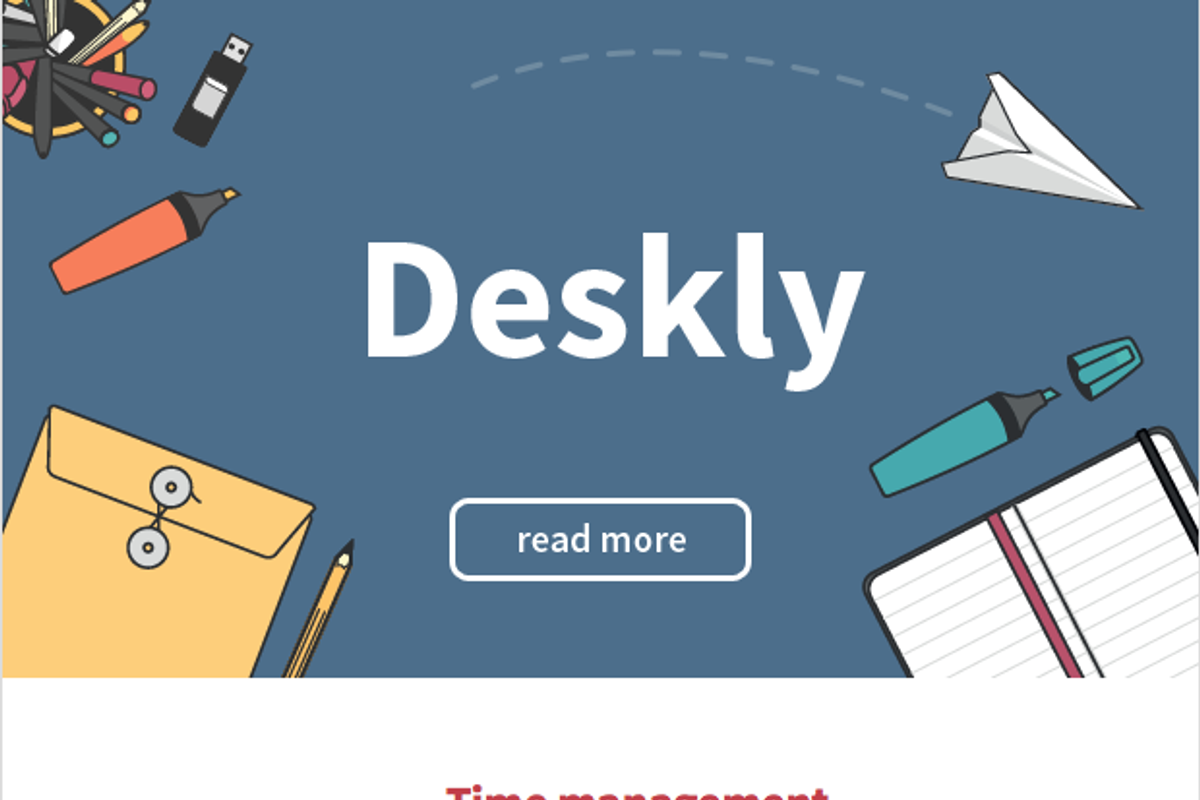 Deskly + StampReady builder, an Email Template by StampReady Templates (Photo 2 of 2)