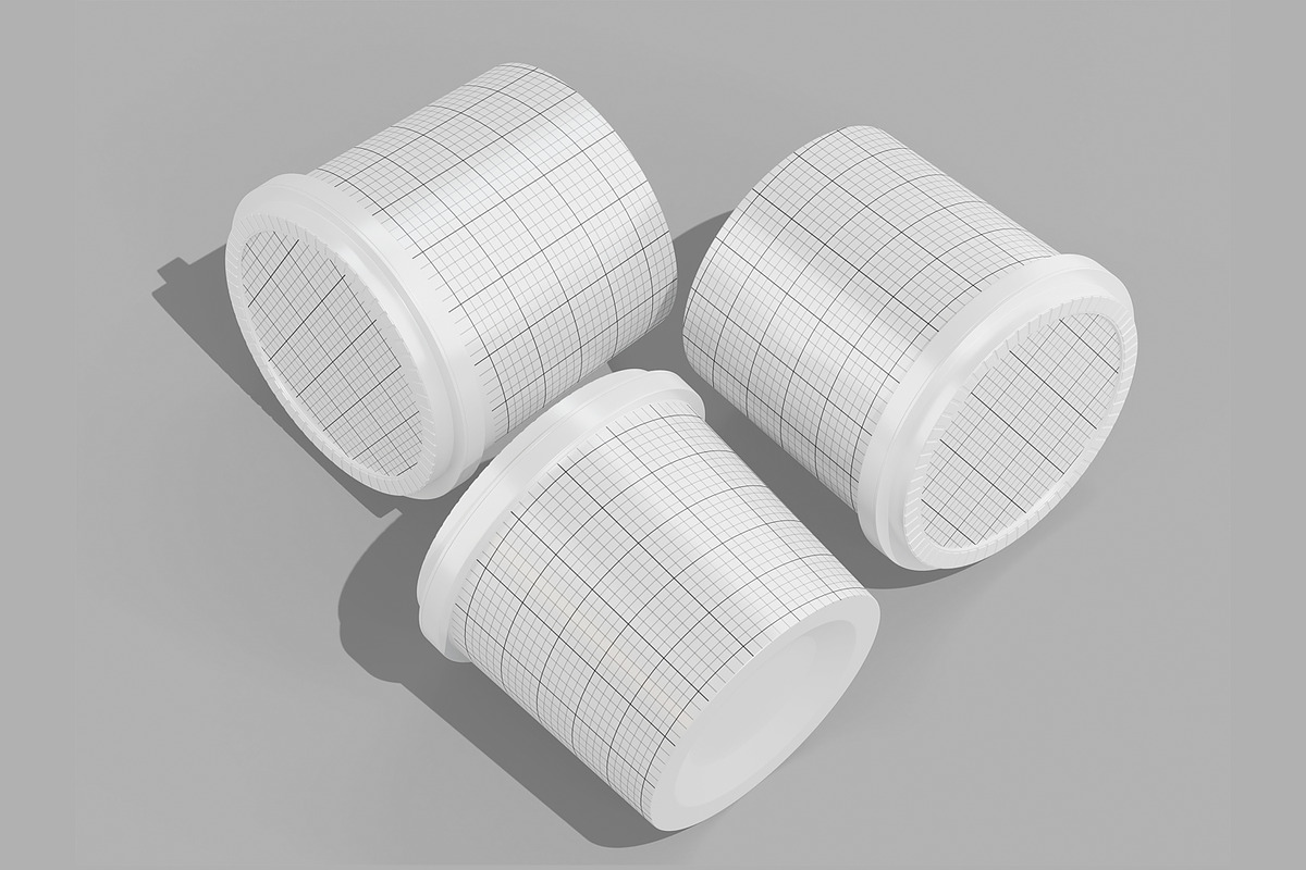 Ice Cream Cup Mockup, a Cups & Container Mockup by Unerispace (Photo 3 of 3)