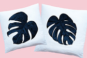 Dark Monstera leaves, an Illustration by Tanya Akhmett (Thumbnail 4 of 7)