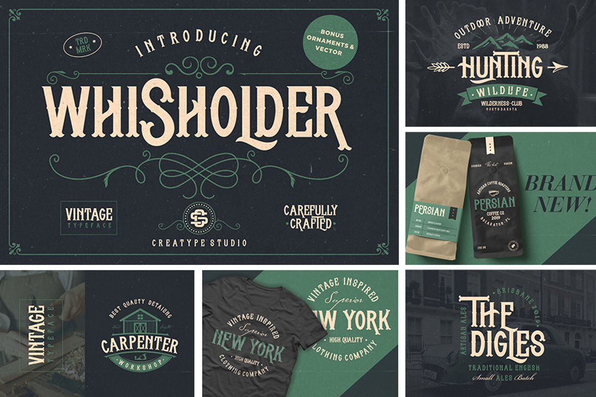 When Modern Meet Vintage Font Bundle, a Script Font by Creatype Studio (Photo 44 of 45)