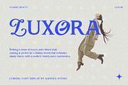 Lumidal - Modern Luxury Serif Font, a Serif Font by Qweera Studio (Thumbnail 2 of 12)