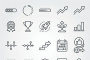 Bundle Online Learning Outline Icons, an Outline Icon by adenpinkstore (Thumbnail 14 of 23)