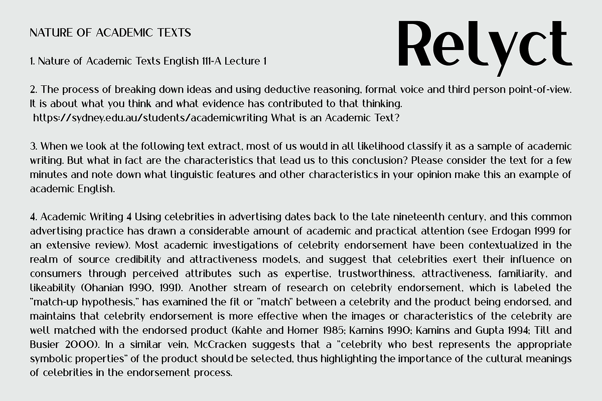 Relyct font family, a Sans Serif Font by vlad.berla (Photo 6 of 7)