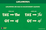 Outpost Retro Brush Font, a Font by Paper Moon Graphic Supply (Thumbnail 4 of 10)