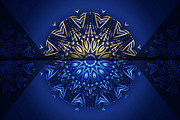 Mandala Vector Pattern Graphics Pack, a Background Graphic by NJ Himel (Thumbnail 3 of 91)