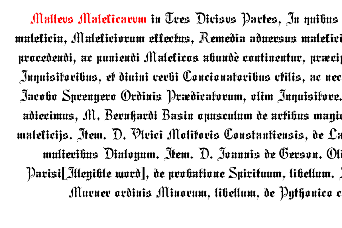 Cotton Mather, a Blackletter Font by Intellecta Design (Photo 2 of 5)