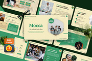 Mocca - Coffee Shop Powerpoint, a Presentation Template by Dhabee (Thumbnail 1 of 8)