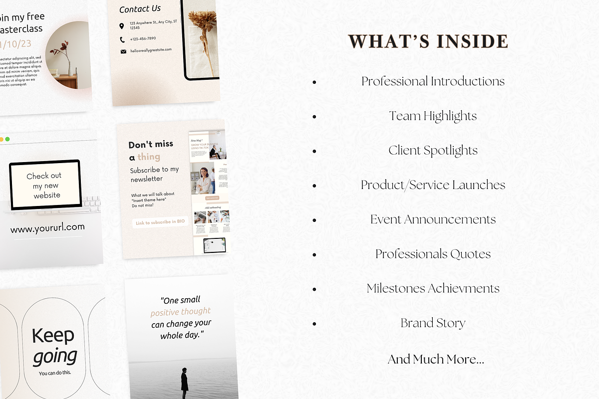 80 Instagram Portrait Templates, a Social Media Template by PittaFinePrint (Photo 4 of 7)