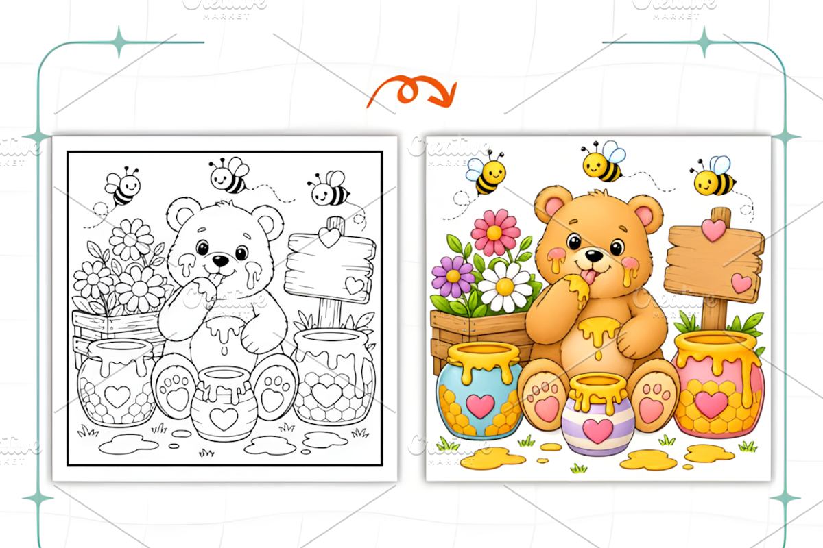 Bold and Easy Silly Crimes Coloring, a Decorative Illustration by Coco Bloom (Photo 4 of 7)