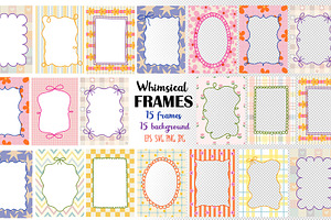 Whimsical Frames collection, a Decorative Illustration by NataKa