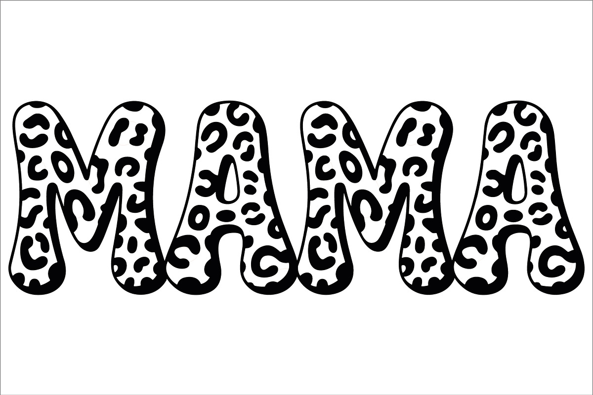 Modern Mama T- Shirt Design, an Illustration by Amazin_art