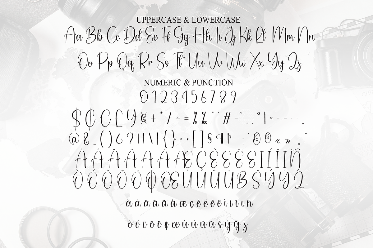 Photography | Script Font, a Handwritten Font by Scratchones (Photo 7 of 9)