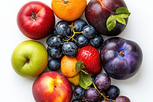 Group of Assortment of exotic fresh, a Food & Drink Photo by Pixeness Studio