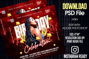 Birthday Party Flyer Template, a Templates & Theme by MithilaCreation (Thumbnail 3 of 5)
