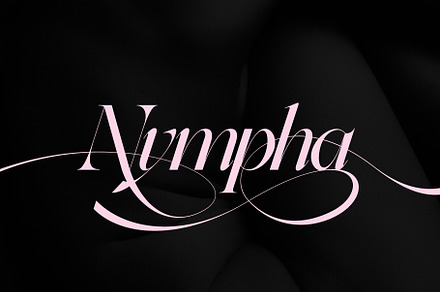Nympha Luxurious Font - Reg Italic