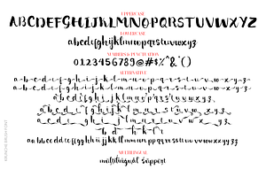 Krunche Brush Script