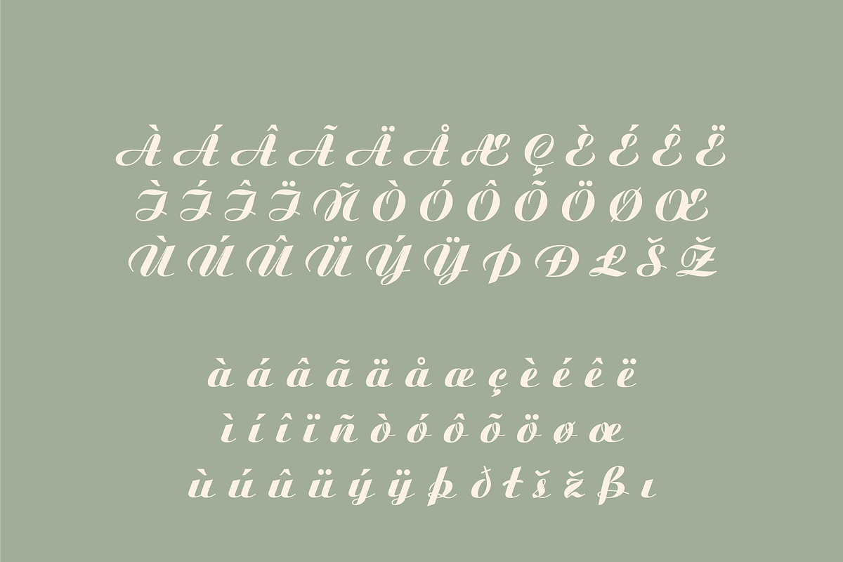 Matiste Retro Script, a Script Font by Creative Foundry (Photo 7 of 8)