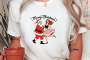 Merry Christmas Dancing Santa PNG, an Illustration by DreamArtGraphic (Thumbnail 3 of 5)