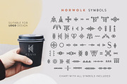 Norwolk - Thin Line Decorative Font, a Symbol Font by Struvictory.art (Thumbnail 6 of 9)