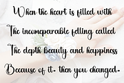 Almond Smoothie, a Handwritten Font by InermediaSTUDIO (Thumbnail 7 of 7)