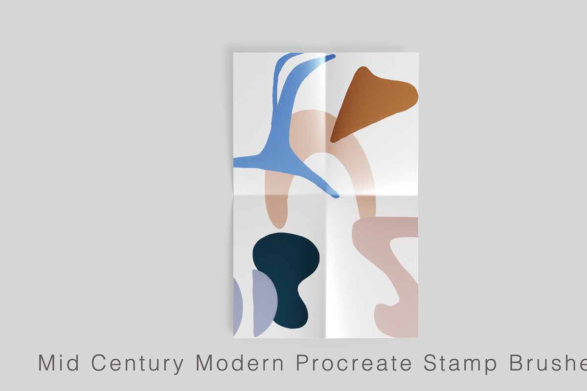 Procreate Mid Century Modern Brushes, a Brush Add-On by CC CREATIVE CO (Photo 17 of 17)