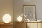 Frame Mockup, Danish Interior Mockup, a Product Mockup by ArtwithFrame (Thumbnail 3 of 10)