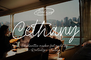 Cethany Handwritten Font, a Handwritten Font by RantautypeStudio (Thumbnail 1 of 17)