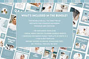 Blue Instagram Mega Bundle, a Social Media Template by SunshineStudioBoutique (Thumbnail 2 of 9)
