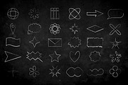 Mixed Pencil Sketch Elements, a Background Graphic by Pitchlook.Studio (Thumbnail 2 of 3)