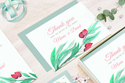 Rosehip Berry Watercolor Wedding Set, an Invitation Template by Love Design (Thumbnail 3 of 12)