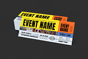 Event Ticket, a Card Template by Guuver (Thumbnail 3 of 3)