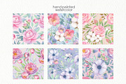 Watercolor Blooming Clipart, an Illustration by OllyKo Art (Thumbnail 6 of 8)
