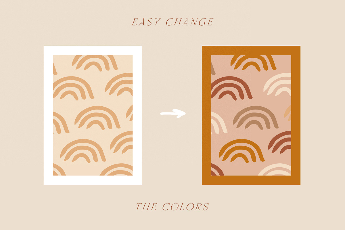 Modern Abstract Bohemian Posters, a Graphic by Ayya Studio (Photo 9 of 9)