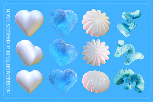 Flower Fantasy V.2: 3D Illustrations