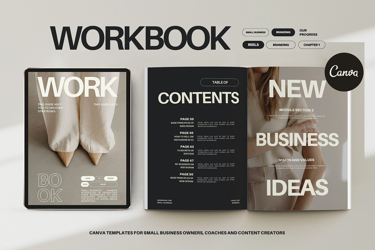 Big Coach Bundle Canva IV, a Marketing Template by Instprofi | Studio Estimo (Photo 2 of 34)