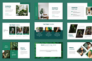 Kloct Green PowerPoint, a Presentation Template by Overcloud (Thumbnail 3 of 4)