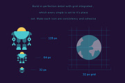 200 Space Exploration Icon Pack, an Outline Icon by Creastale (Thumbnail 3 of 6)