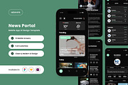 Pressio - News Portal Mobile App, an App Template by twinstd (Thumbnail 1 of 5)