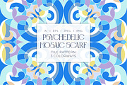 Mosaic Tile Print Patterns, a Pattern Graphic by ASTUDIO (Thumbnail 1 of 6)
