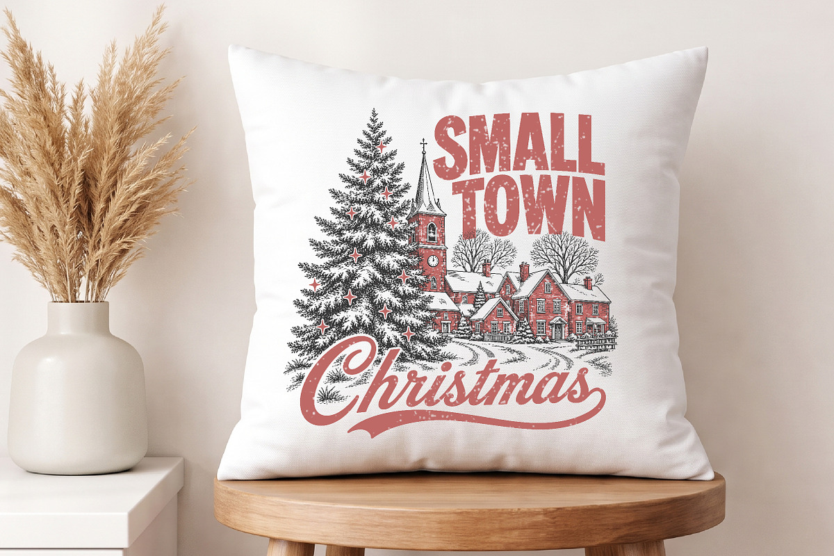 Retro Christmas design Png - Small, a Seasonal Illustration by Libby Wishes (Photo 4 of 4)