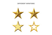 Gold stars collection., an Icon by Nomber_86 (Thumbnail 7 of 7)