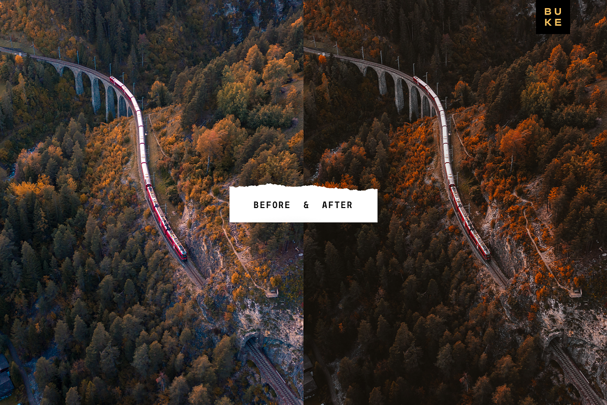 12 Deep Fall Lightroom Presets Pack, a Preset Add-On by SHOOM HOUSE (Photo 8 of 9)