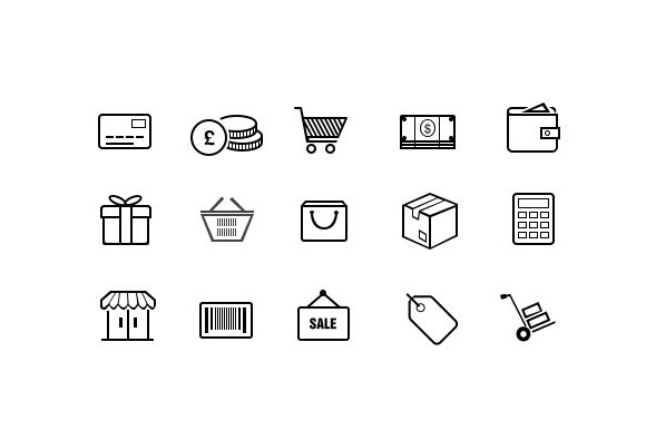 15 E Commerce Icons